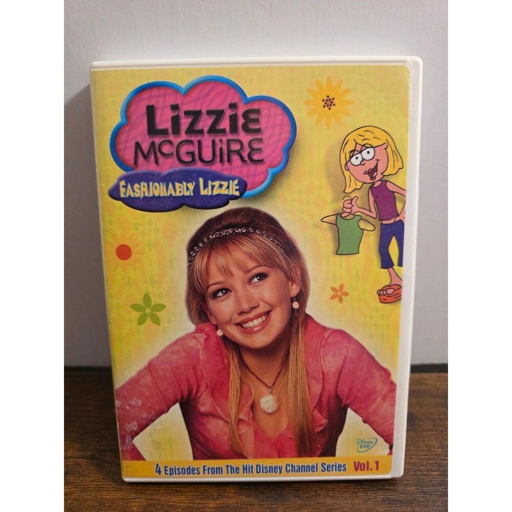 Disney Lizzie McGuire Vol. 1: Fashionably Lizzie DVD Vintage Hilary Duff